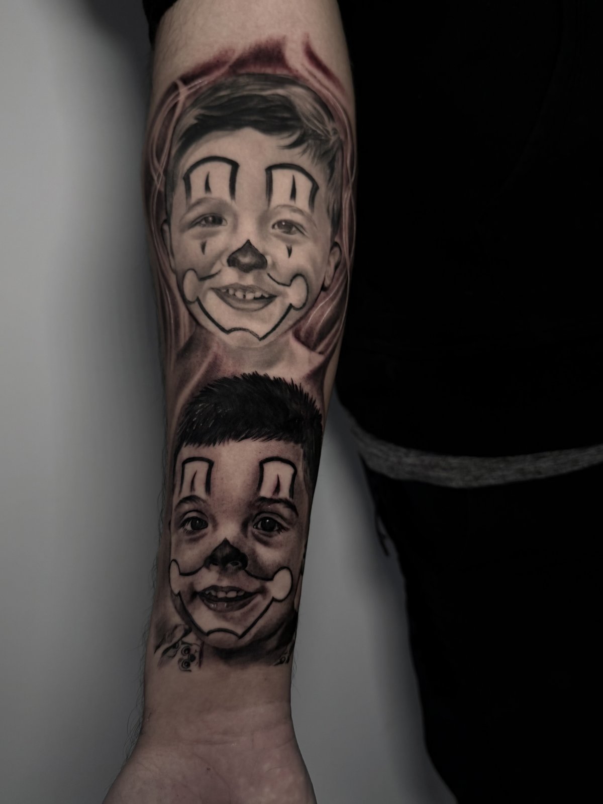 Tattoo work by Alejandro Campos — Portrait forearm piece